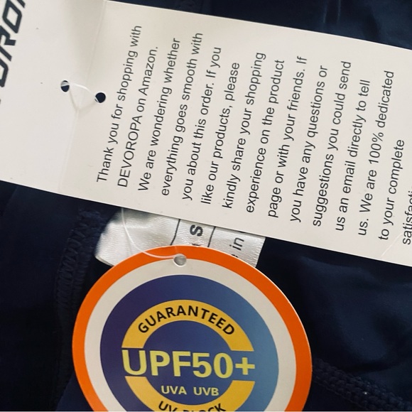 DEVOROPA Swim Jammers Youth Competitive Quick Dry Athletic Shorts UPF 50+ - Picture 10 of 11